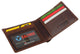 RFID0060BF Real Leather Mens Slim Bifold Wallet RFID Blocking Front Pocket Wallets for Men