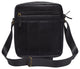 K130 Genuine Leather Messenger Bag for Men Crossbody Shoulder Bag Fit Cell Phone Purses Wallet iPad Tablets