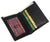 RFID510012 Slim Bifold Front Pocket Wallet 2 ID Window Credit Card Holder Genuine Leather RFID Blocking