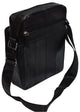 K126 Leather Messenger Crossbody Shoulder Bag for Men Work Business Casual Adjustable Straps
