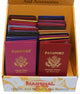 DIS2_36_151LEATHER Display of 36 Pcs of Genuine Leather Passport Covers
