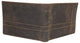 CAZORO RFID Blocking Men's Handmade Vintage Distressed Genuine Leather Bifold ID Window Wallet for Men 9-Series 52HTC
