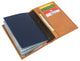 351CFUSA Marshal Slim RFID Blocking Leather Passport Holder Travel Bifold Wallet For Men