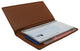 RFID Blocking Genuine Leather Checkbook Cover Basic 630156
