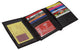 RFID6502 RFID Blocking Men's Hipster Bifold Wallets for Men Genuine Leather European Large Billfold Wallet