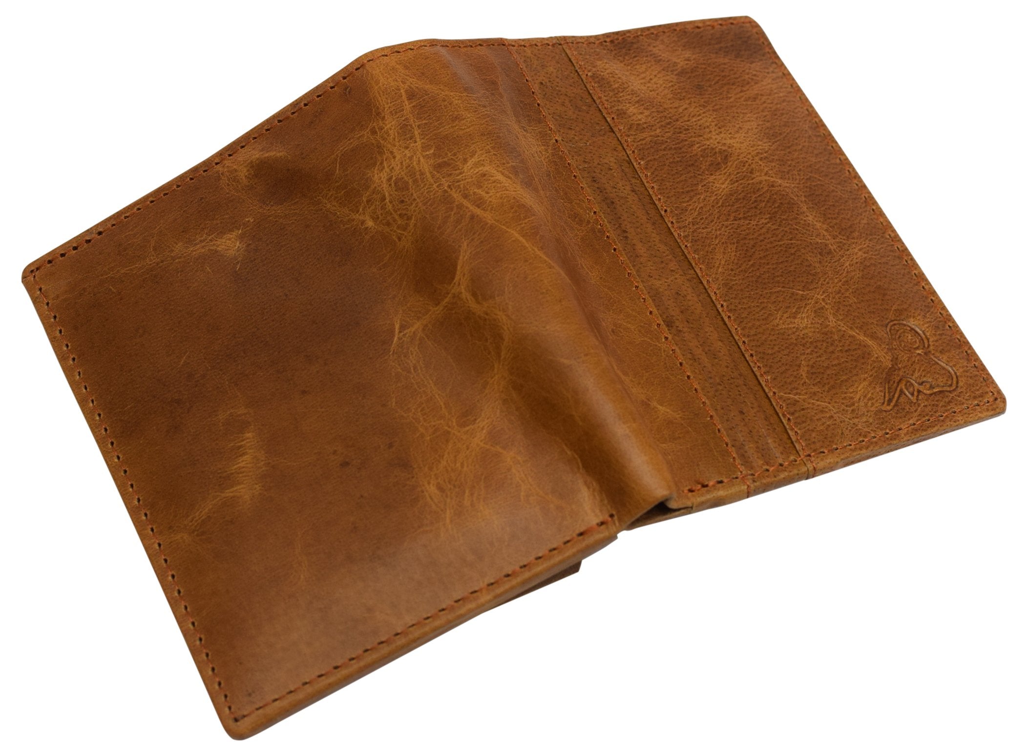 1912 Slim Wallet  Signature Brown Leather – R. Riveter