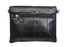 Ladies Black Genuine Leather Small Crossbody & Shoulder Bag with 4 Zipper Pockets Womens 804BK