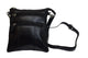 Women's Genuine Leather Shoulder Bag Ladies Purse With Multiple Zippers 805BK-[Marshal wallet]- leather wallets