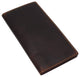 RFID Blocking Slim Long Bifold Vintage Leather ID Credit Card Holder Long Wallet RFID611528RHU