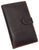 RFID Blocking Bifold Premium Vintage Leather Credit Card ID Holder Long Wallet with Snap Closure RFID611629RHU