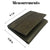 RFID Genuine Leather Slim Mens Trifold Wallet With ID Window Front Pocket USA Series Wallet Gift Box RFID55HU