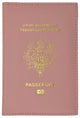 France Passport Cover Genuine Leather Passport Holder Travel Wallet REPUBLIQUE FRANCAISE 151 France-[Marshal wallet]- leather wallets