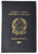 Italy Passport Wallet Genuine Leather Passport holder with Italy Emblem Imprinted Passaporto 151 Italy-[Marshal wallet]- leather wallets
