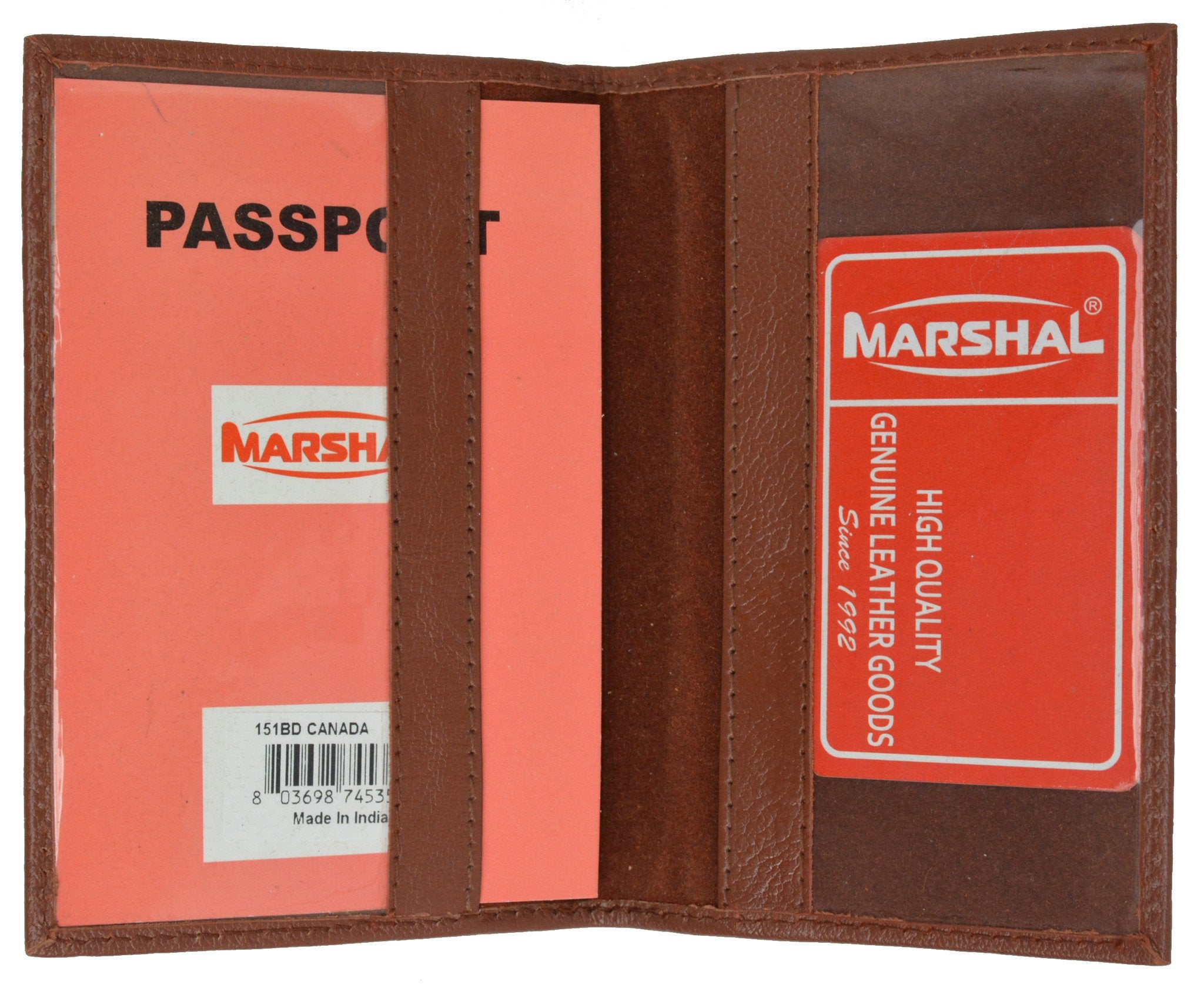 card sleeves canada Canada Passport Wallet Genuine Leather Passport holder with Emblem 151 – Marshalwallet
