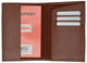 Genuine Leather Passport Wallet, Cover, Credit Card Holder with German Emblem Embossed for International Travel 601 BLIND Germany-[Marshal wallet]- leather wallets