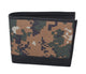 Camouflage RFID52/ Blocking Soft Leather Men's Camo Multi-Card Compact Center Flip ID Card Holder Bifold Military Style Wallet-[Marshal wallet]- leather wallets