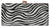 Zebra Pattern Ladies Wallet 113 1086 ZEBRA-[Marshal wallet]- leather wallets
