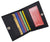 RFID Blocking Credit Card Id Holder with Snap Closure RFIDP78-[Marshal wallet]- leather wallets