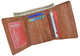 EW713/Waterproof Men's EeL Skin Leather Trifold ID Style Credit Card Holder ID Outside Wallet-[Marshal wallet]- leather wallets