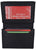 Mens Black Leather Super Light Weight Bifold Wallet 57BK-[Marshal wallet]- leather wallets
