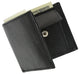 Kid's Leather Bifold Wallet with Coin Pouch and Card Slots 925-[Marshal wallet]- leather wallets