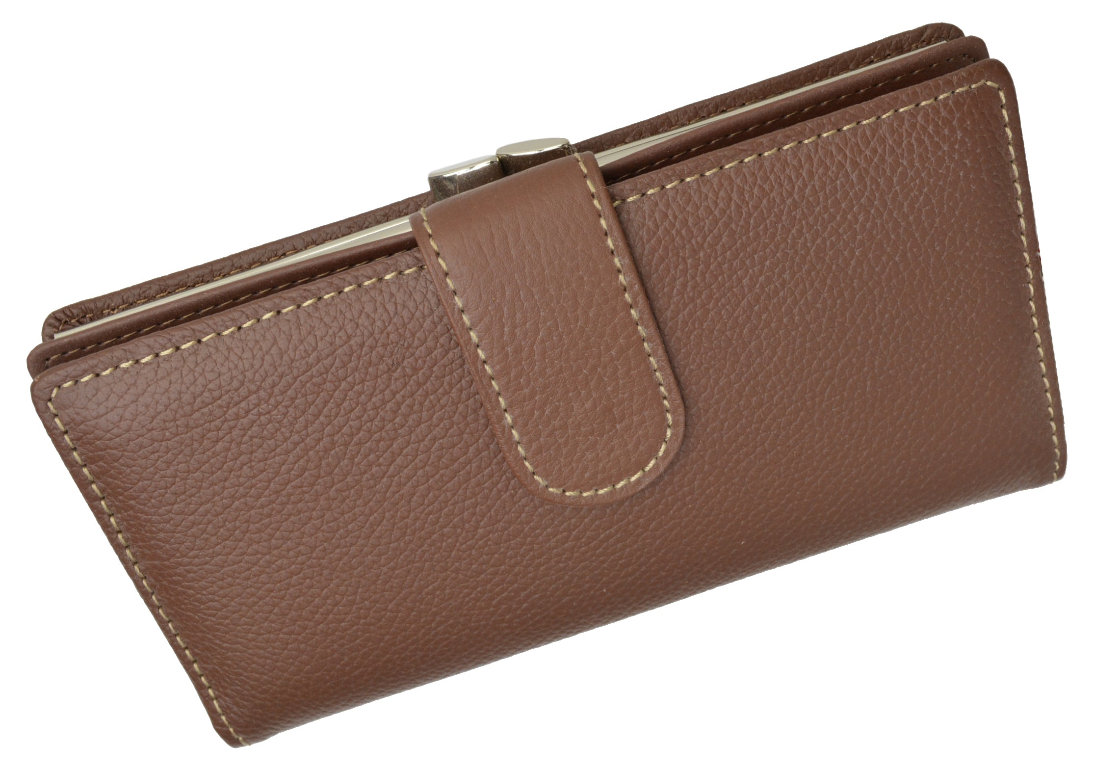 Rio leather clutch bag Hermès Brown in Leather - 33303100