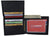 Swiss Marshal Premium Leather Men's Bifold Fixed ID Flap Card Holder Wallet 510053-[Marshal wallet]- leather wallets