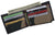 Men's RFID Blocking Premium Leather Bifold Multi-Card Compact Center Flip Wallet by Swiss Marshall RFID510052-[Marshal wallet]- leather wallets
