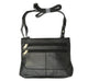 New Leather Cross Body Shoulder Bag 802 BK-[Marshal wallet]- leather wallets