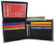 Classic $100 Bill Men's Genuine Leather Bifold Multi Card ID Center Flap Wallet 1246-20-[Marshal wallet]- leather wallets
