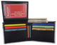 Men's Mexico 500 Pesos Genuine Leather Bifold Multi Card ID Center Flap Wallet 1246-22-[Marshal wallet]- leather wallets