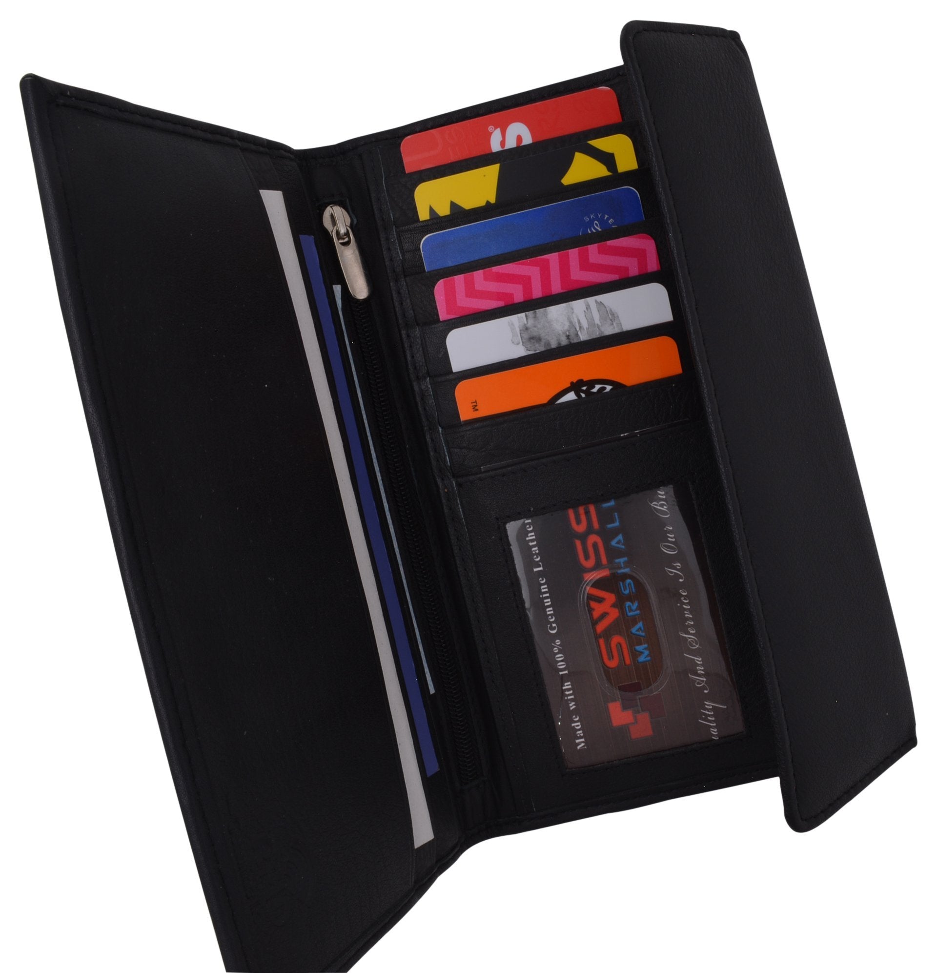 Signature X-Large  RFID Blocking Wallet – Clutch by B