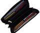 Women RFID Bifold Ladies Cluth Wristlet Wrist Strap Long Purse Leather Wallet RFID7575GT-[Marshal wallet]- leather wallets