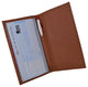 CN156/Genuine Cow Napa Leather Slim Checkbook Cover With Pen Holder-[Marshal wallet]- leather wallets