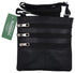 Black Women's Genuine Leather Small Crossbody Shoulder Bag Purse for Ladies 908