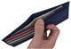 New Boys Slim Thin Nylon Bifold Wallet with Coin Pouch T300-[Marshal wallet]- leather wallets