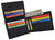 Genuine Leather RFID Bifold Mens Marijuana Leaf Logo Wallet /53HTC Marijuana Leaf-[Marshal wallet]- leather wallets