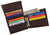 Mens Genuine Leather Real Estate Logo RFID Bifold Wallet Gift Promo /53HTC Real Estate-[Marshal wallet]- leather wallets