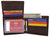 Mens Genuine Leather Real Estate Logo RFID Bifold Wallet Gift Promo /53HTC Real Estate-[Marshal wallet]- leather wallets