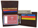 RFID Blocking Mens Genuine Leather Arizona Logo Credit Card ID Bifold Wallet 53HTC ARIZONA-[Marshal wallet]- leather wallets