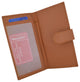 Genuine Leather Basic Checkbook Holder with Snap Closure 157-[Marshal wallet]- leather wallets