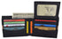 Cavelio Leather Men's Bifold Credit Card Removable ID Wallet 404553