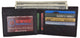 RFID Security Blocking Men's Slim Bifold Credit Card ID Leather Wallet Logo RFIDGT53LGP-[Marshal wallet]- leather wallets
