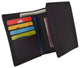 Slim Men's RFID Security Blocking Slim Trifold Credit Card ID Leather Wallet RFIDGT1107LGR-[Marshal wallet]- leather wallets