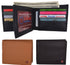 Bifold Men's RFID Security Blocking Leather Extra Capacity Credit Card ID Wallet RFIDGT52LGR
