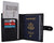 Passport Holder Cover Leather Wallet Card Case Travel Document Organizer 1051-[Marshal wallet]- leather wallets