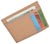 Men's Minimalist Slim Thin Front Pocket Credit Card ID Holder Leather Wallet 404370-[Marshal wallet]- leather wallets