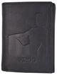 Virgo Zodiac Sign Bifold Trifold Genuine Leather Men's Wallets-[Marshal wallet]- leather wallets