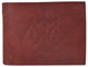 Libra Zodiac Sign Bifold Trifold Genuine Leather Men's Wallets-[Marshal wallet]- leather wallets