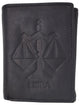 Libra Zodiac Sign Bifold Trifold Genuine Leather Men's Wallets-[Marshal wallet]- leather wallets